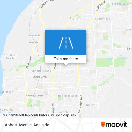 Mapa Abbott Avenue