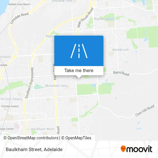 Baulkham Street map