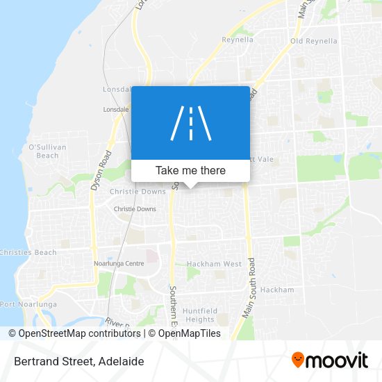 Bertrand Street map