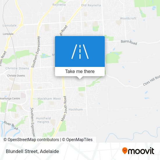 Blundell Street map