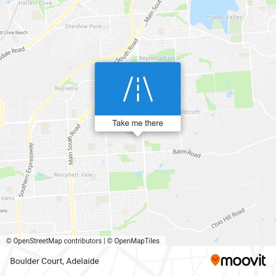Boulder Court map