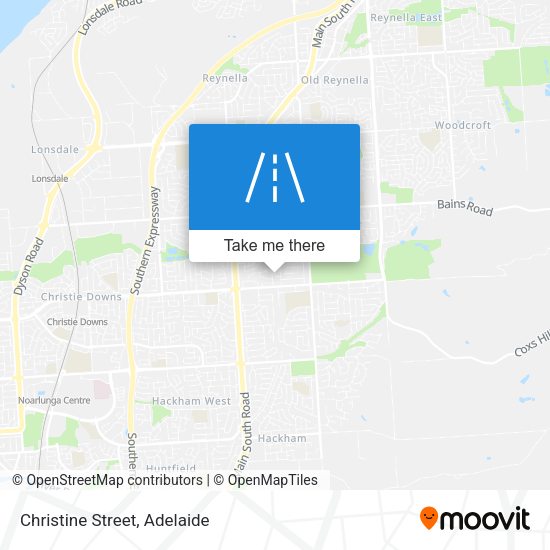 Christine Street map