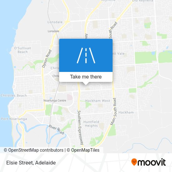Elsie Street map