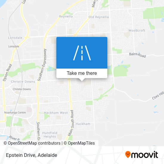 Epstein Drive map