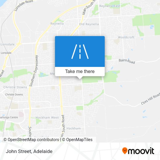 John Street map
