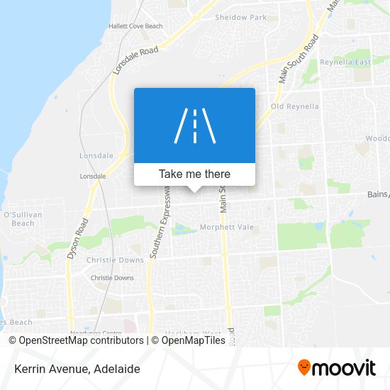 Kerrin Avenue map