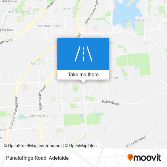 Panalatinga Road map