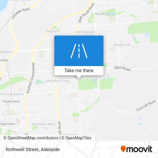 Rothwell Street map