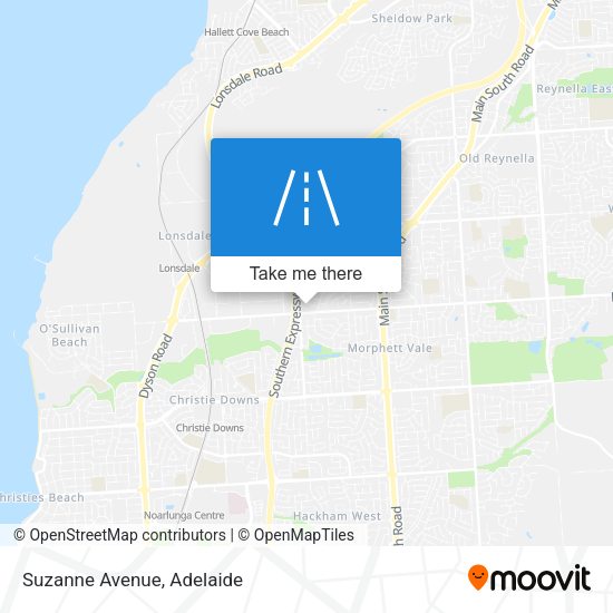 Suzanne Avenue map