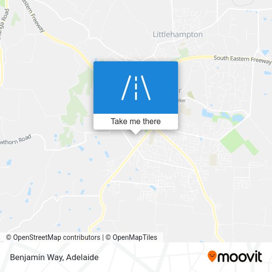 Benjamin Way map