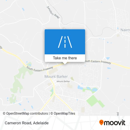 Cameron Road map