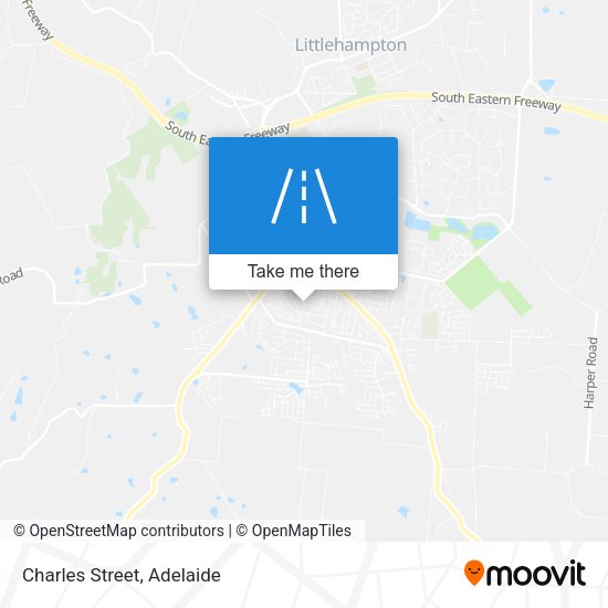 Charles Street map