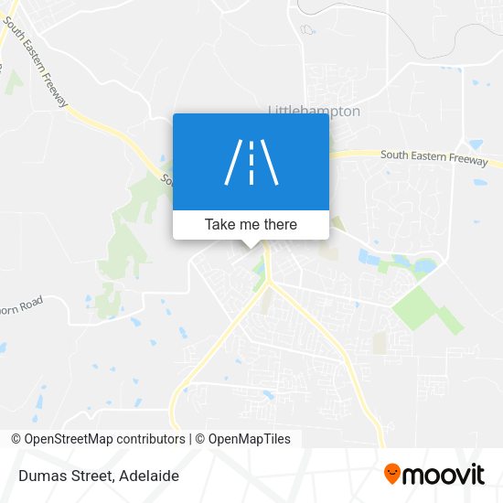 Dumas Street map