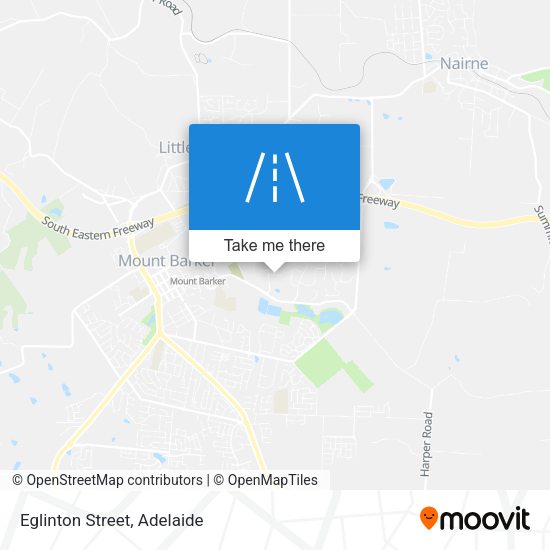 Eglinton Street map