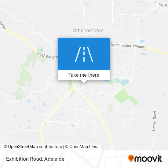 Exhibition Road map