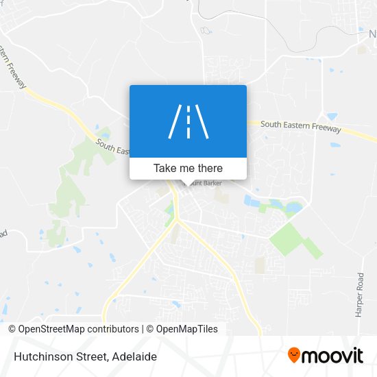 Hutchinson Street map