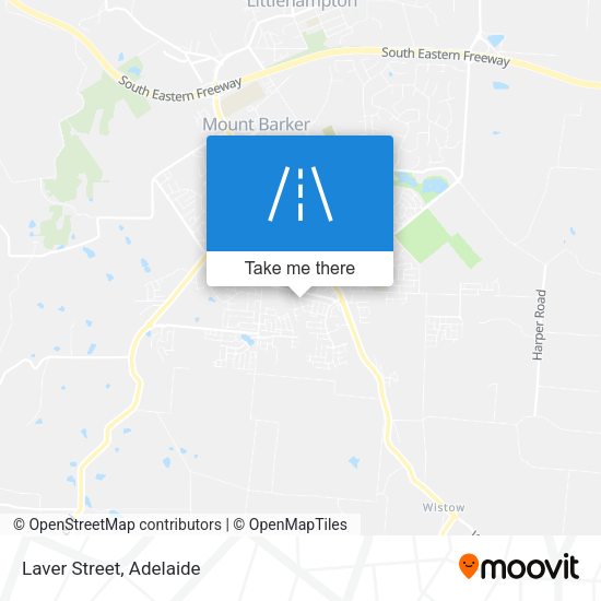 Laver Street map