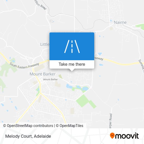 Melody Court map