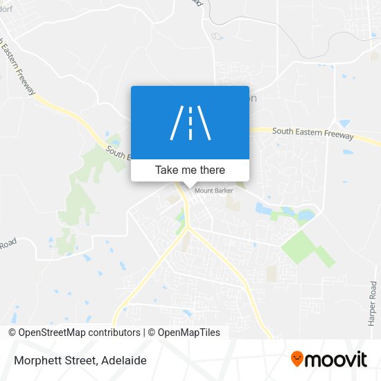 Morphett Street map