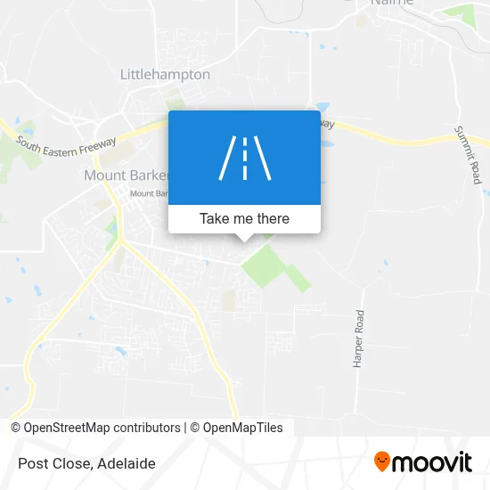 Mapa Post Close