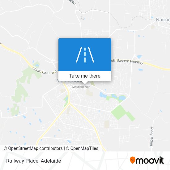 Railway Place map