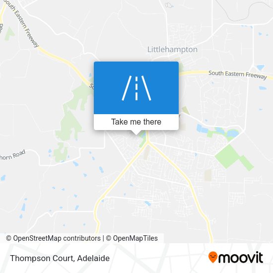 Thompson Court map