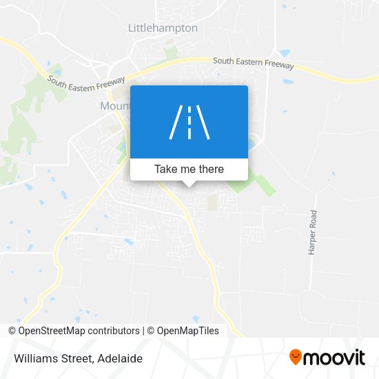 Williams Street map