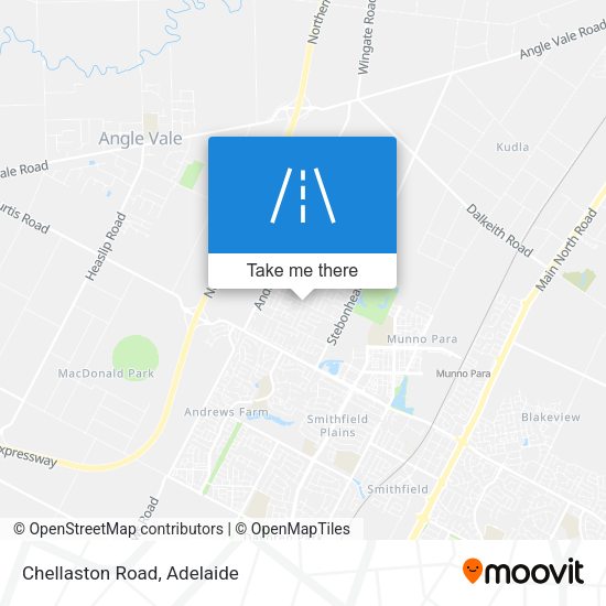 Chellaston Road map
