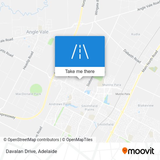 Davalan Drive map