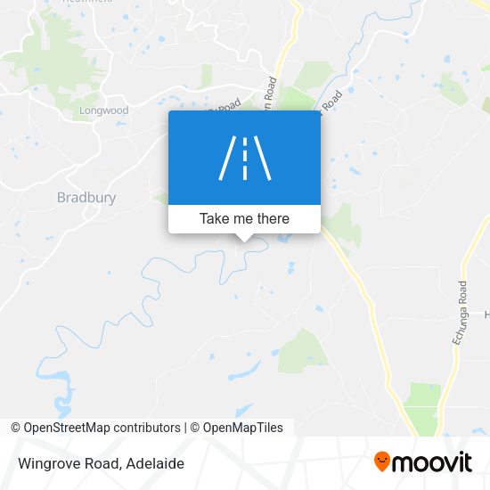 Wingrove Road map