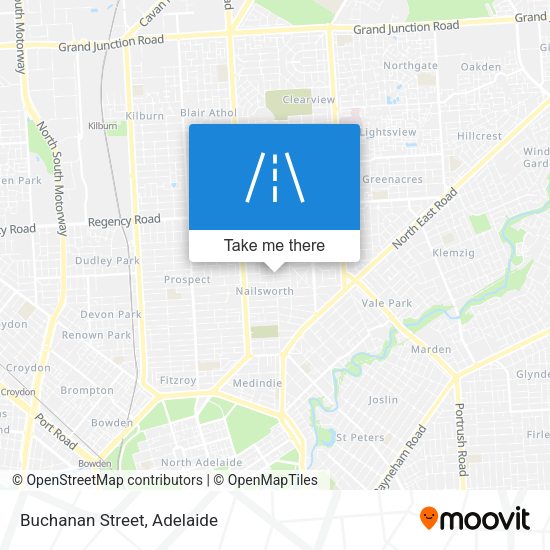 Buchanan Street map