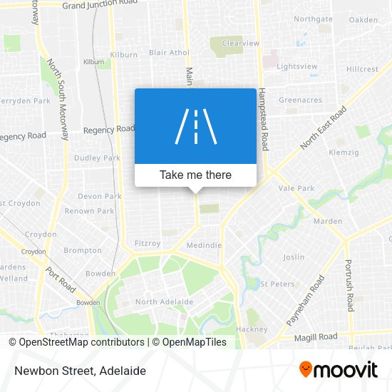 Newbon Street map