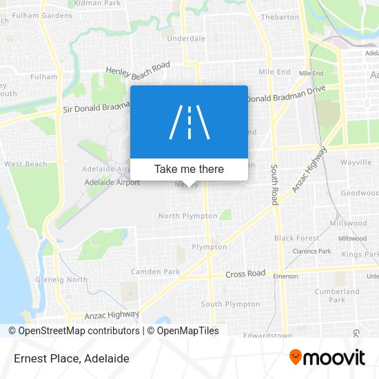 Ernest Place map