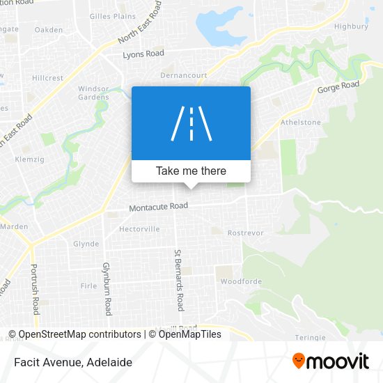Facit Avenue map
