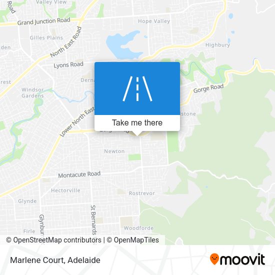 Marlene Court map