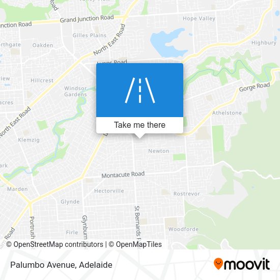 Palumbo Avenue map