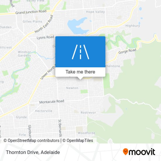 Thornton Drive map