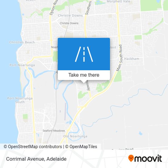 Corrimal Avenue map