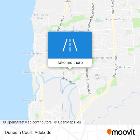 Dunedin Court map