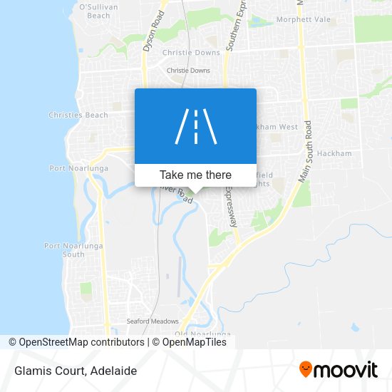Glamis Court map