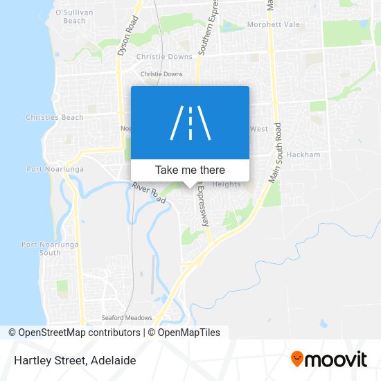 Hartley Street map