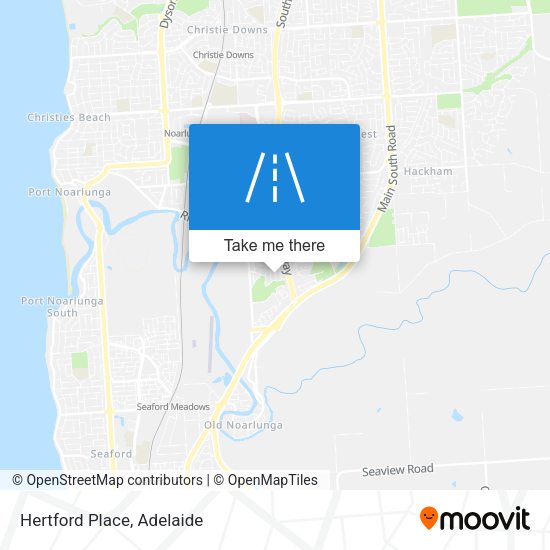 Hertford Place map