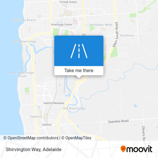 Shirvington Way map
