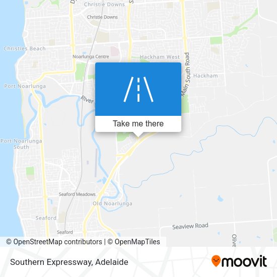Southern Expressway map