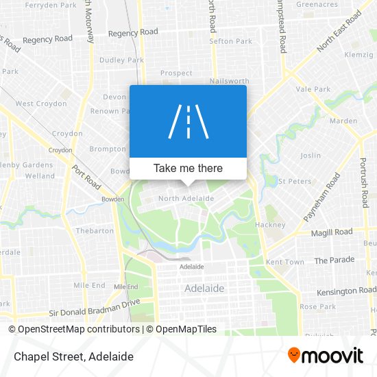 Chapel Street map