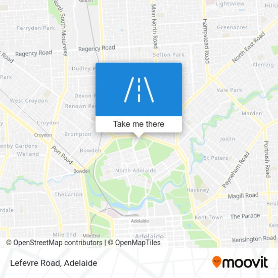 Lefevre Road map