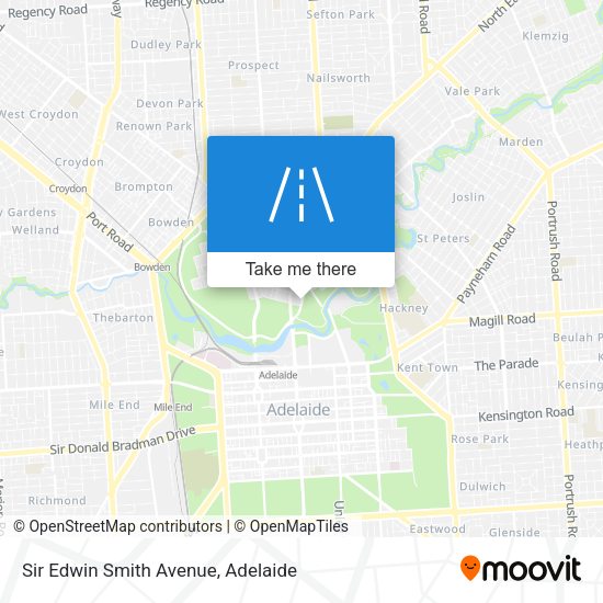 Sir Edwin Smith Avenue map