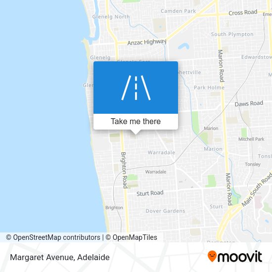Margaret Avenue map