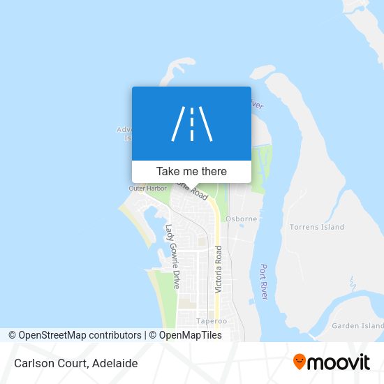 Carlson Court map