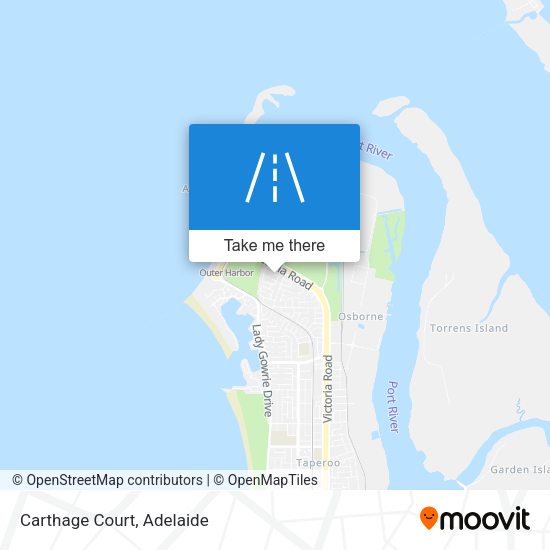 Carthage Court map